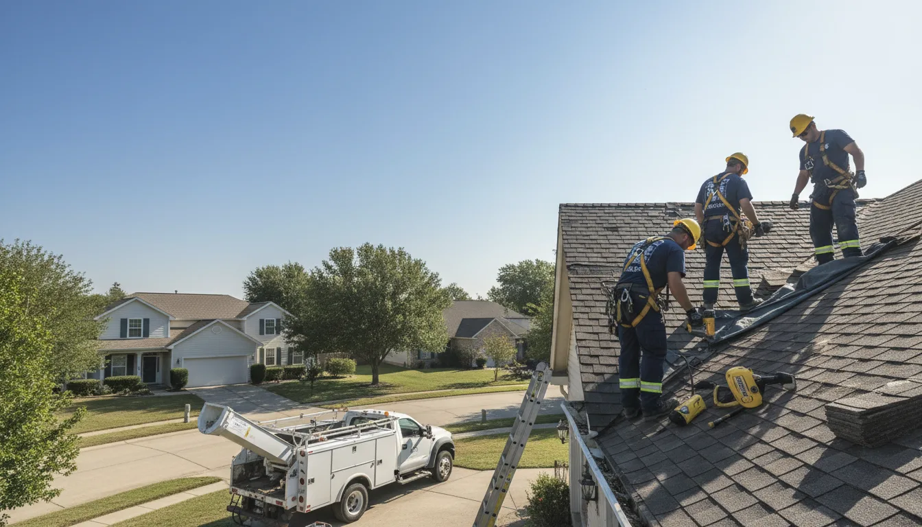 Storm Damage Roof Repair in North Montpelier, VT